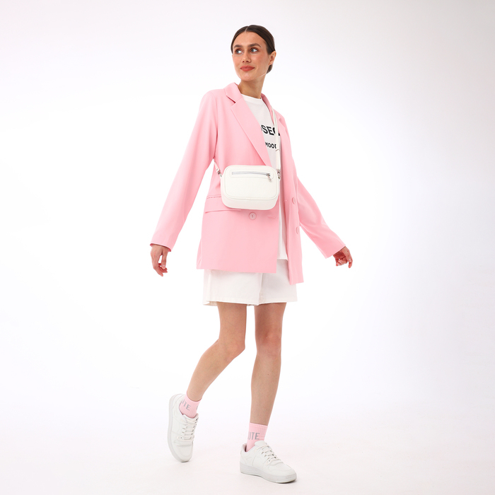 Сумка женская через плечо, TEXTURA, маленький размер, цвет белый Сумка женская через плечо, TEXTURA, маленький размер, цвет белый