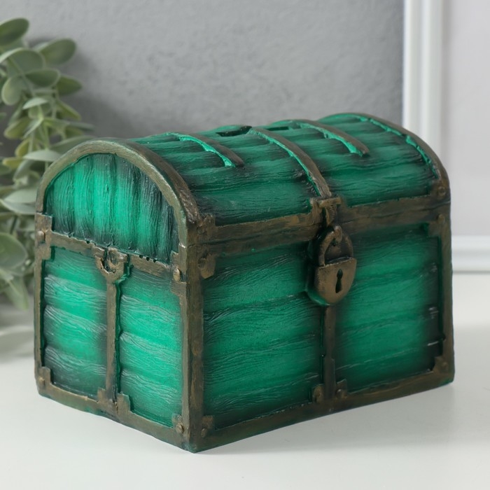 Копилка "СУНДУК " 11 х 14 х 10,5 см.