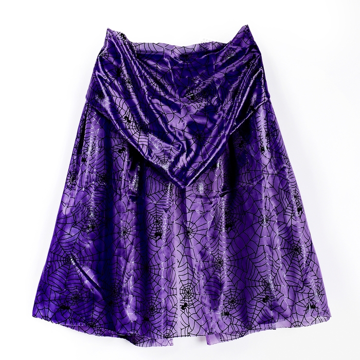 Карнавальный набор «Прекрасная ведьмочка», шляпа, накидка, парик, цвет фиолетовый Карнавальный набор «Прекрасная ведьмочка», шляпа, накидка, парик, цвет фиолетовый