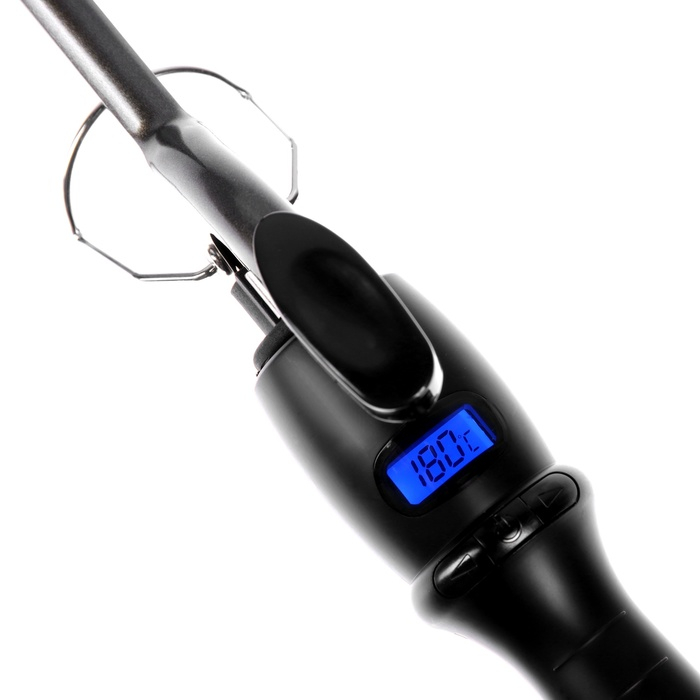 Плойка Luazon LW-23, 65 Вт, керамическое покрытие, d=9 мм, 230°С, черная Плойка Luazon LW-23, 65 Вт, керамическое покрытие, d=9 мм, 230°С, черная