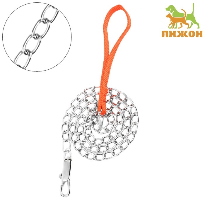 Поводок металлический, 120 см х 3,5 мм Поводок металлический, 120 см х 3,5 мм