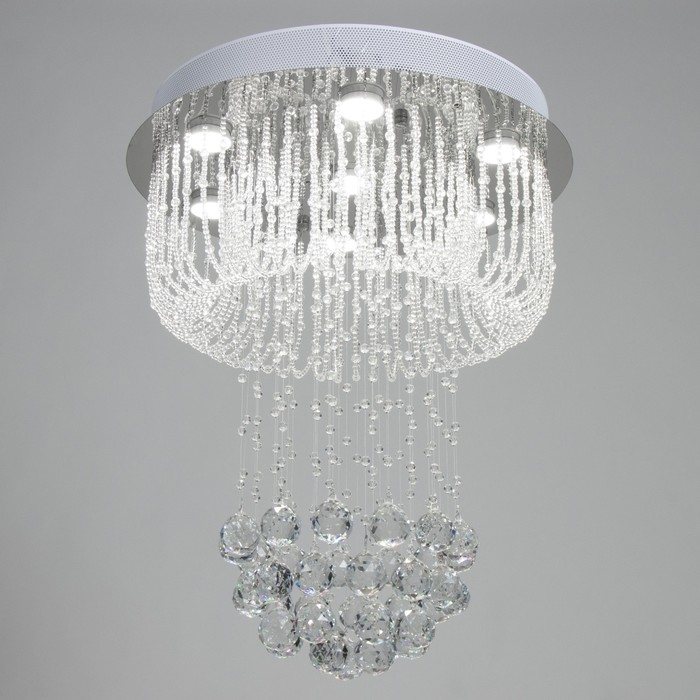 Светильник каскад Светильник каскад "Аэлита" 7xLED хром 50х50х65см BayerLux