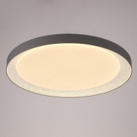 Светильник с ПДУ 70539/1 LED 80Вт диммер 3000-6000К белый 52х52х9 см BayerLux
