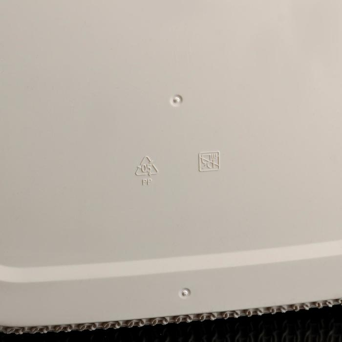 Корзина бельевая с крышкой «Вязание», 55 л, 45×36×57 см, цвет белый ротанг Корзина бельевая с крышкой «Вязание», 55 л, 45×36×57 см, цвет белый ротанг