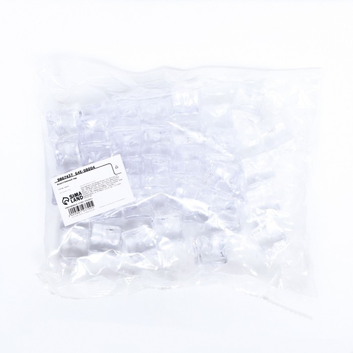 Искусственный лед, 50 шт, 18 мм Искусственный лед, 50 шт, 18 мм