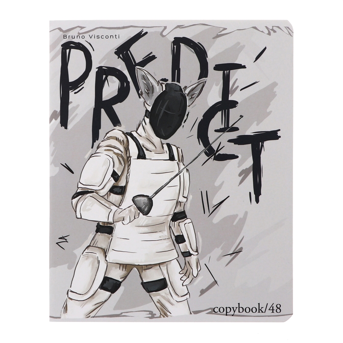 Тетрадь 48 листов в клетку Тетрадь 48 листов в клетку "На спорте", обложка мелованный картон, ламинация "софт-тач", МИКС