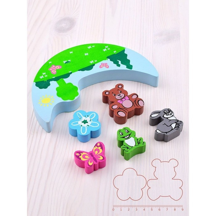 Балансир «Животные» 11 деталей Балансир «Животные» 11 деталей