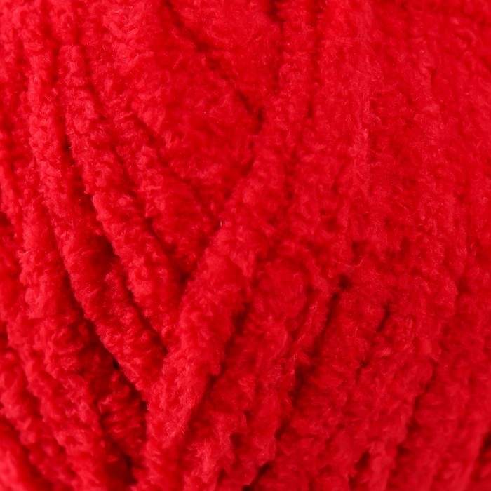 Пряжа "Softy Plus" 100% микрополиэстер 120м/100г  (56 красный)