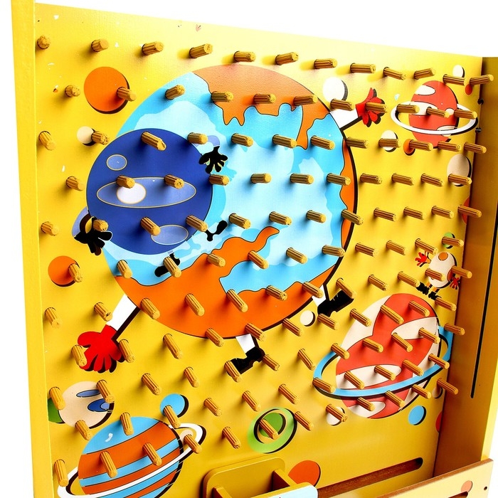 Развивающая игра «Космический метеорит» 25 шариков, 43 × 29,5 × 4 см Развивающая игра «Космический метеорит» 25 шариков, 43 × 29,5 × 4 см