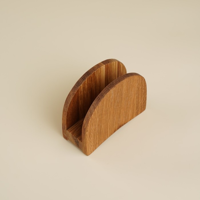 Салфетница из дуба Sima-Land Home, 12×9 см Салфетница из дуба Sima-Land Home, 12×9 см