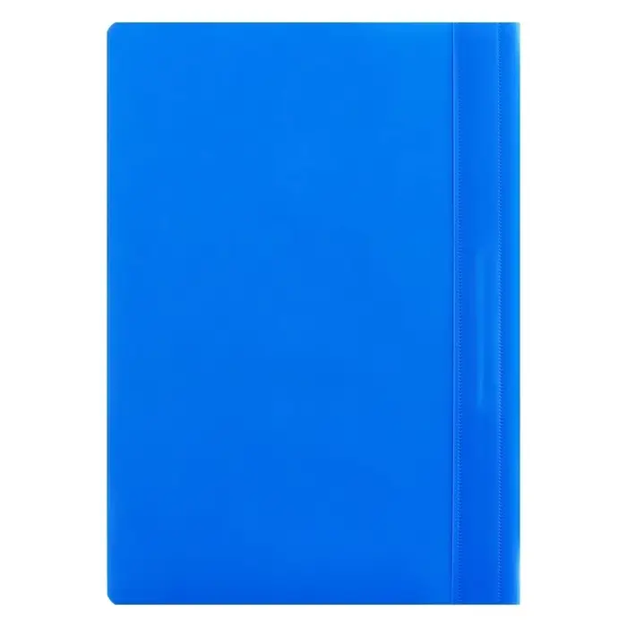 Набор папок-скоросшивателей А4, 5 штук, Calligrata, 180 мкм, с прозрачным верхом, синий