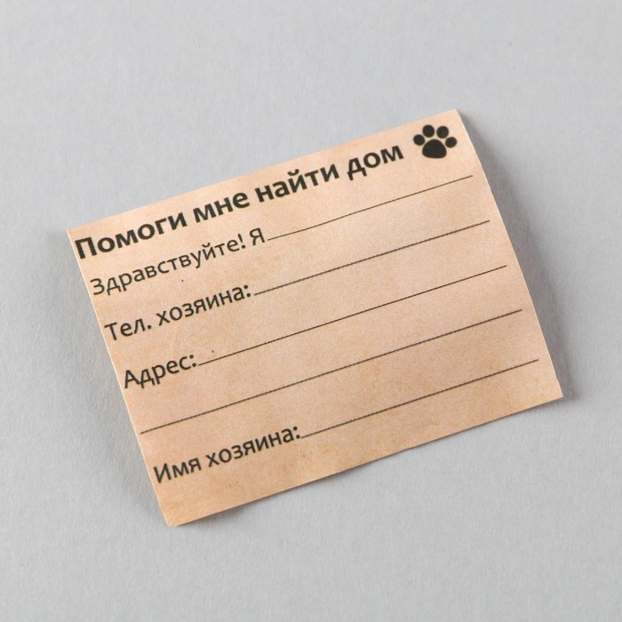 Адресник «Верный спутник» для вложения записки, капсула 5.2х1.4 см Адресник «Верный спутник» для вложения записки, капсула 5.2х1.4 см