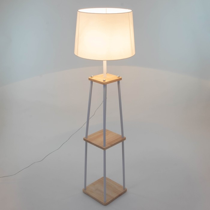 Торшер 88206/1 E27 40Вт белый 45х45х159 см