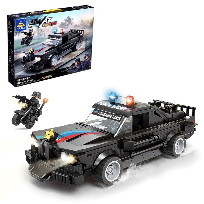 Конструктор «Спецназ. Машина», инерционный, 402 детали Конструктор «Спецназ. Машина», инерционный, 402 детали