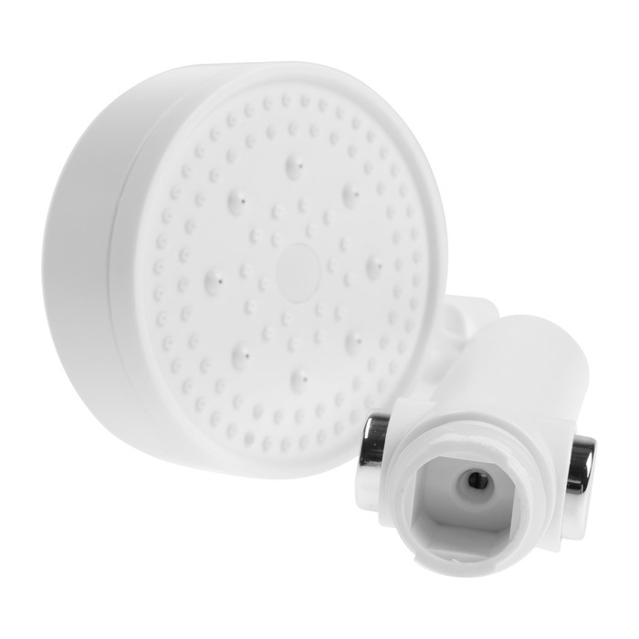 Лейка для душа ZEIN Z3540, d=90 мм, 5 режимов, кнопка  Лейка для душа ZEIN Z3540, d=90 мм, 5 режимов, кнопка "стоп", съёмный верх, белая