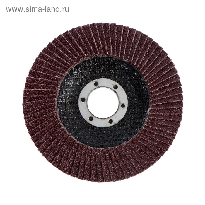 Круг лепестковый торцевой ЛОМ, 115 х 22 мм, Р40