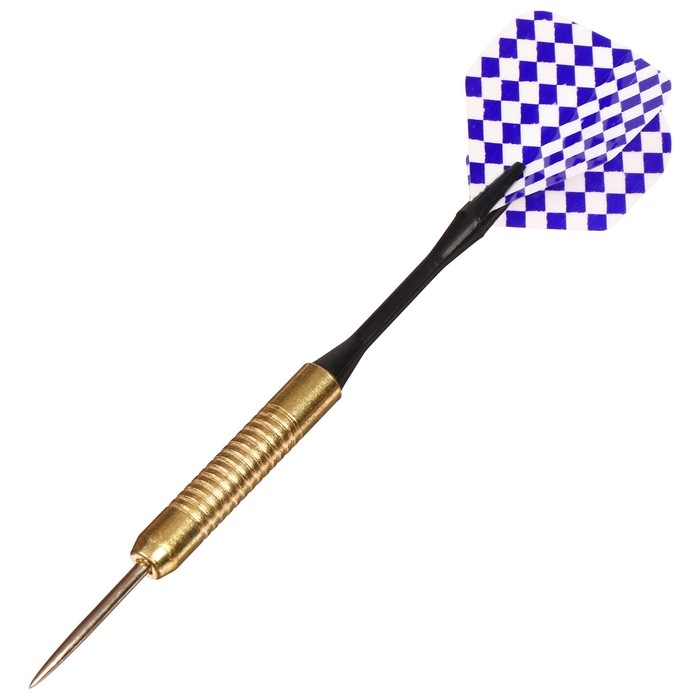 Дротики для дартса ONLYTOP, 3 шт., металлический наконечник, вес 16 г, цвета МИКС Дротики для дартса ONLYTOP, 3 шт., металлический наконечник, вес 16 г, цвета МИКС