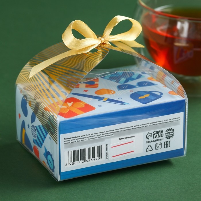 Чай чёрный «Лучший дед» вкус: лимон, 50 г. Чай чёрный «Лучший дед» вкус: лимон, 50 г.