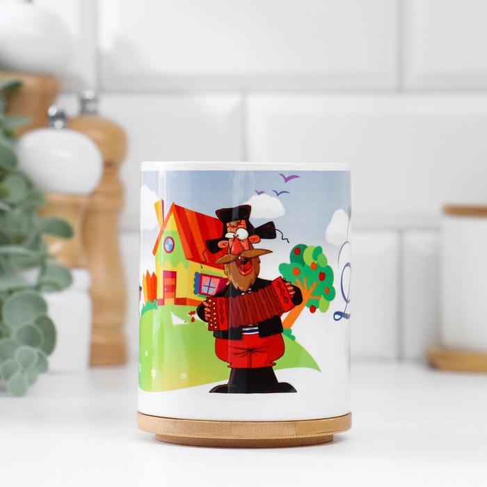 Кружка сублимация "Любимому деду", c нанесением