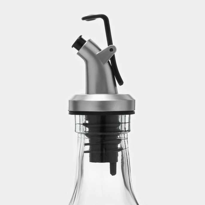 Бутылка стеклянная для соусов и масла Доляна «Классик», 500 мл, 5,5×30 см, с капельным дозатором Бутылка стеклянная для соусов и масла Доляна «Классик», 500 мл, 5,5×30 см, с капельным дозатором