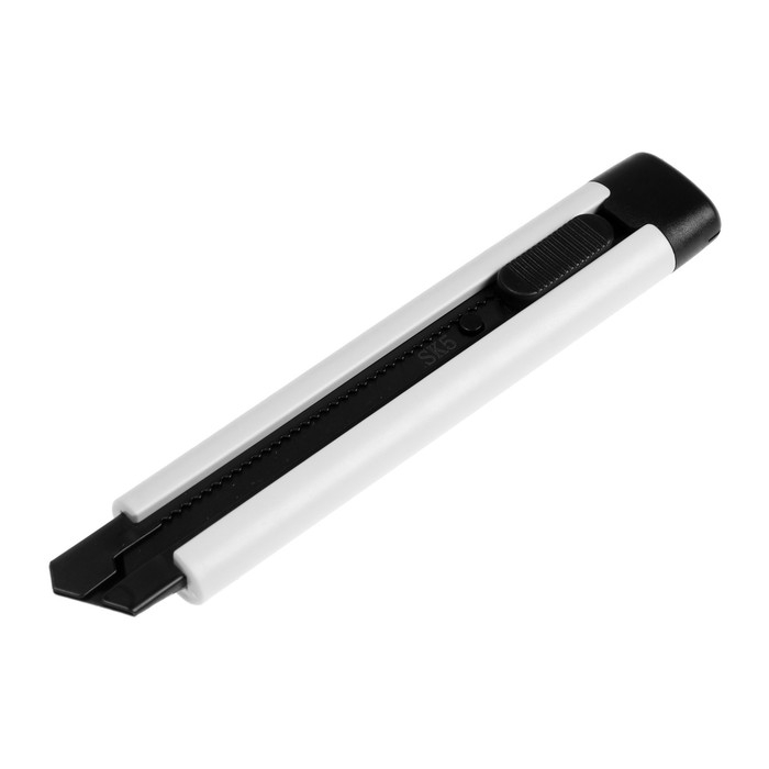 Нож ТУНДРА, корпус ABS пластик, металлическая направляющая, лезвие SK-5, 18 мм, МИКС Нож ТУНДРА, корпус ABS пластик, металлическая направляющая, лезвие SK-5, 18 мм, МИКС