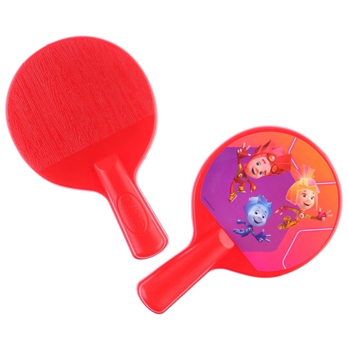 Набор игровой, ракетки 8×12 см и два мячика, Фиксики Набор игровой, ракетки 8×12 см и два мячика, Фиксики