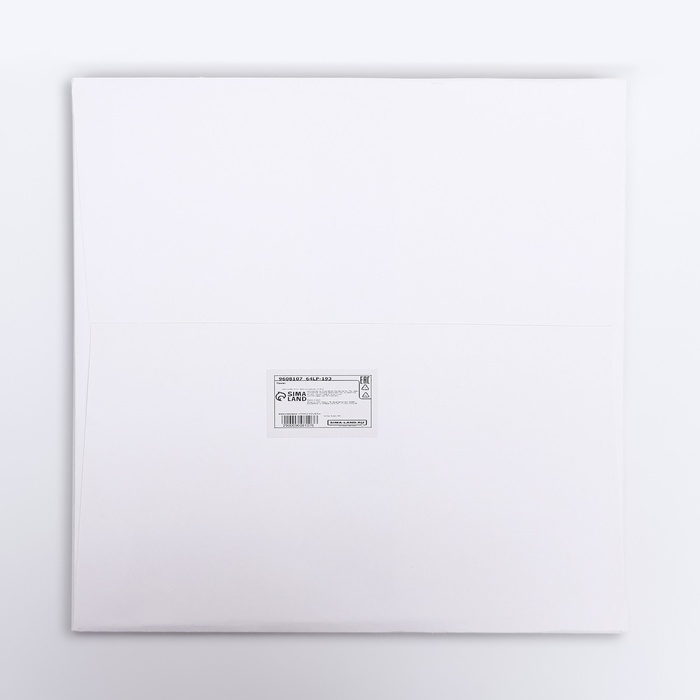 Пакет подарочный, крафт, с окном, «Белый», 25 х 25 х 25 см Пакет подарочный, крафт, с окном, «Белый», 25 х 25 х 25 см