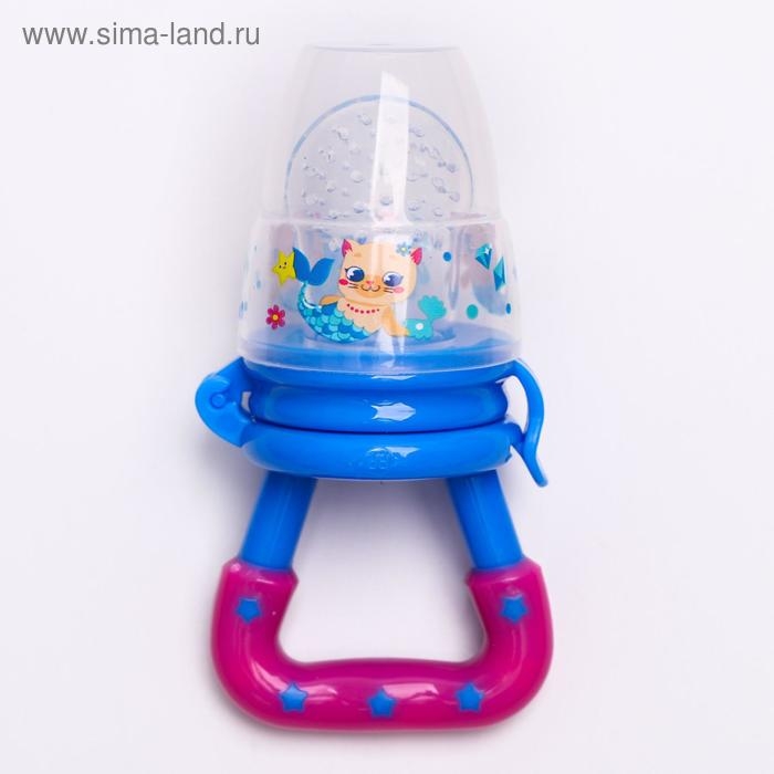 Ниблер для прикорма с силиконовой сеточкой «ТРЕНД. Которусалка» Ниблер для прикорма с силиконовой сеточкой «ТРЕНД. Которусалка»