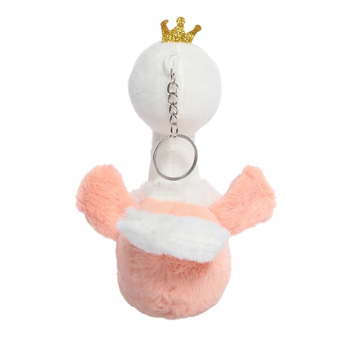 Мягкая игрушка «Лебедь», на брелоке, цвета МИКС Мягкая игрушка «Лебедь», на брелоке, цвета МИКС