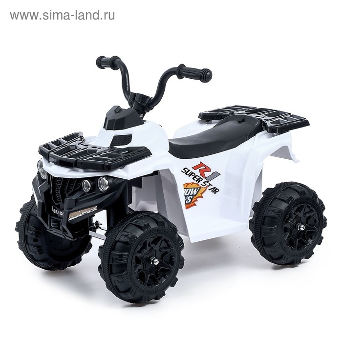 Электромобиль «Квадрик», цвет белый Электромобиль «Квадрик», цвет белый