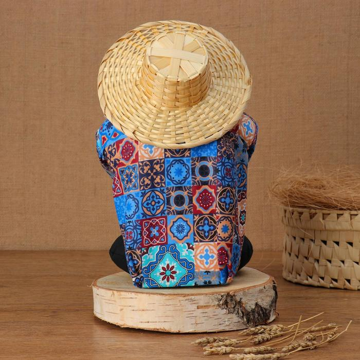 Оберег - домовой Оберег - домовой "Фёдор с бочкой", h = 33 см, микс