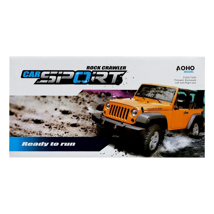 Джип радиоуправляемый «Вездеход», работает от батареек, цвет черно-синий Джип радиоуправляемый «Вездеход», работает от батареек, цвет черно-синий