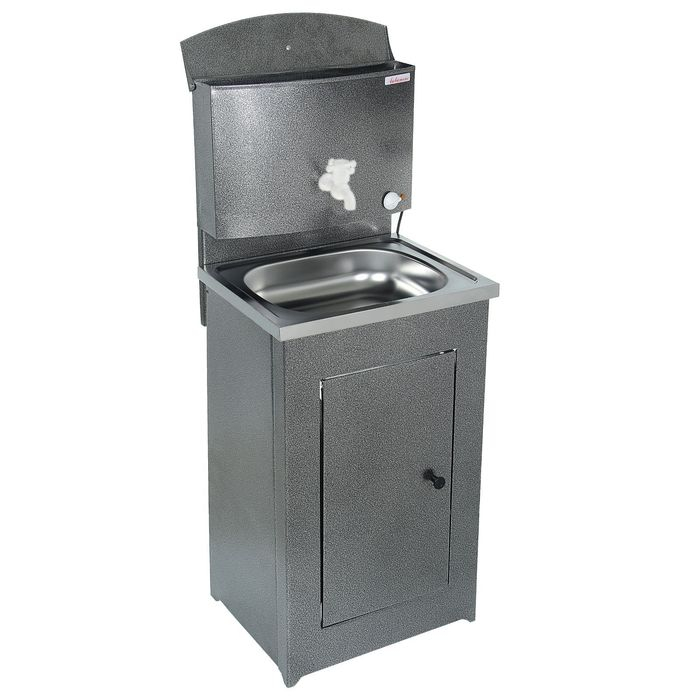 Умывальник  Умывальник "Акватекс", с ЭВН, нержавеющая мойка, 1250 Вт, 17 л, цвет серебро