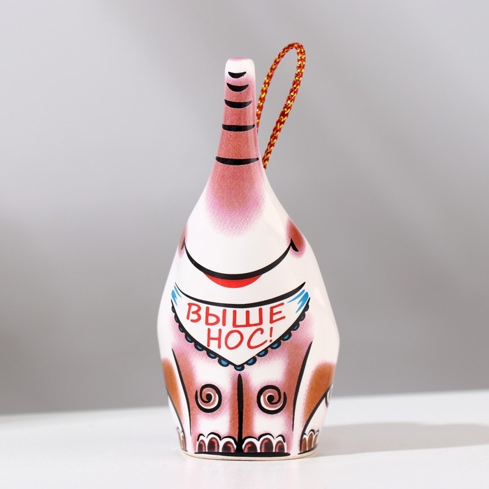 Сувенирный колокольчик Сувенирный колокольчик "Слоник. Выше нос", 10 см, микс