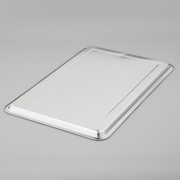 Поднос из нержавеющей стали, 59,5×39,5×1,5 см