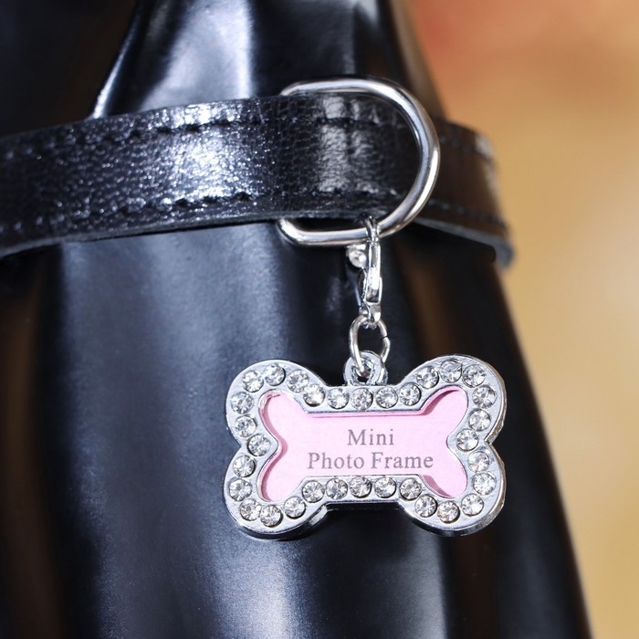 Адресник под записку  Адресник под записку "Косточка" малый, 3,2 х 2 см