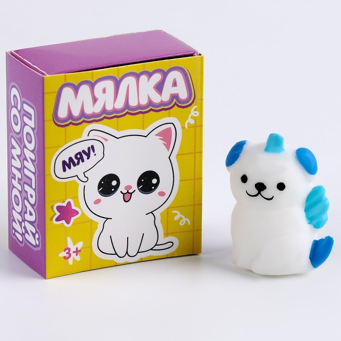 Антистресс сквиш мялка в коробочке «Веселись», весёлые зверюшки Антистресс сквиш мялка в коробочке «Веселись», весёлые зверюшки