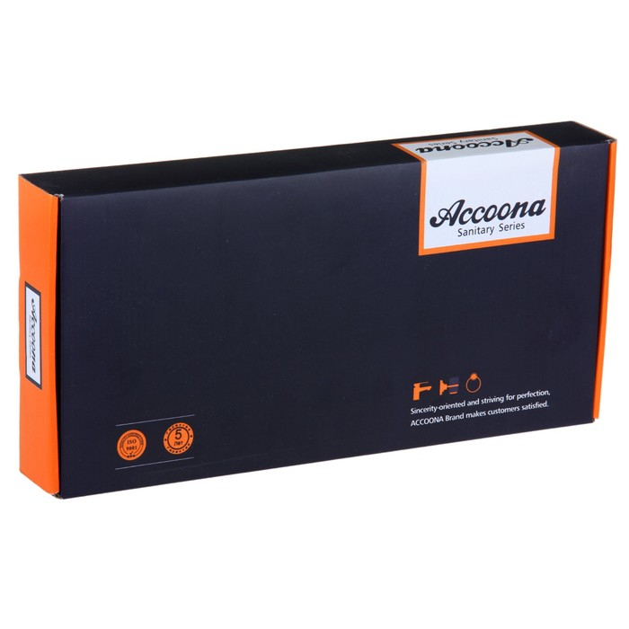 Смеситель для кухни Accoona A4008, однорычажный, с гайкой, хром Смеситель для кухни Accoona A4008, однорычажный, с гайкой, хром