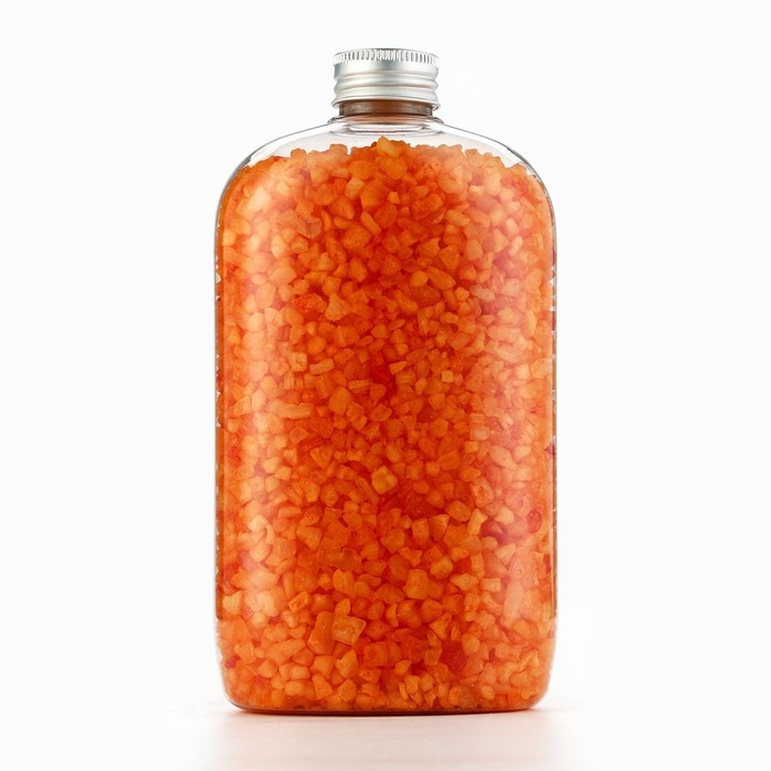 Природная морская соль для ванны, 700 г, аромат календулы, КЛАДОВАЯ КРАСОТЫ Природная морская соль для ванны, 700 г, аромат календулы, КЛАДОВАЯ КРАСОТЫ