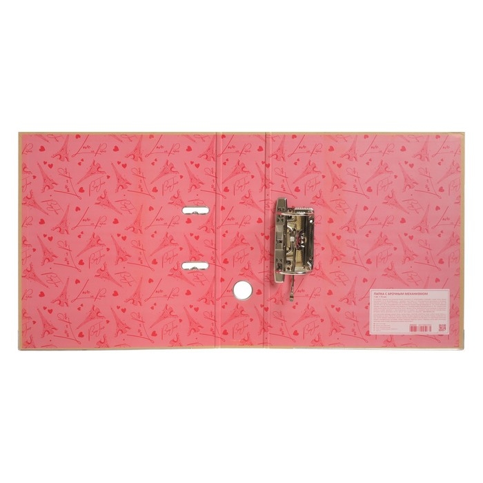 Пaпкa-регистратор А4 75 мм, deVENTE Emmy in Paris, разборный, металлическая окантовка Пaпкa-регистратор А4 75 мм, deVENTE Emmy in Paris, разборный, металлическая окантовка