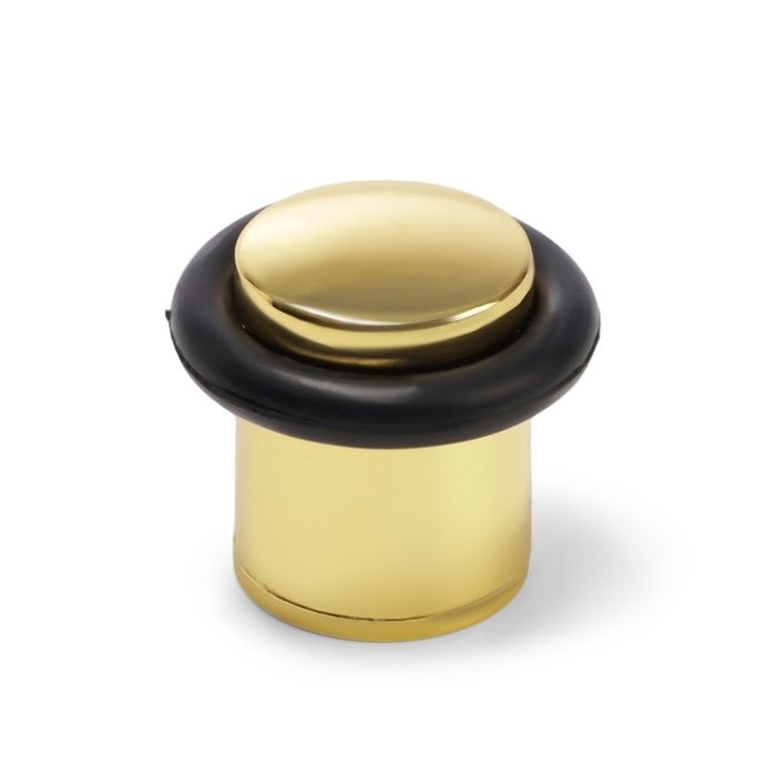 Упор дверной U302GP, d=27 мм, h=40 мм, цвет золото Упор дверной U302GP, d=27 мм, h=40 мм, цвет золото