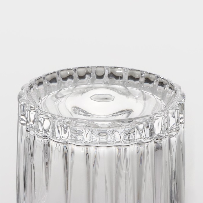 Набор стаканов Magistro «Богема. Полоса», 310 мл, 8,3×7,7×9 см, 6 шт Набор стаканов Magistro «Богема. Полоса», 310 мл, 8,3×7,7×9 см, 6 шт