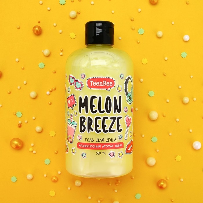 Гель для душа, увлажнение, 500 мл, аромат дыни, TeenBee