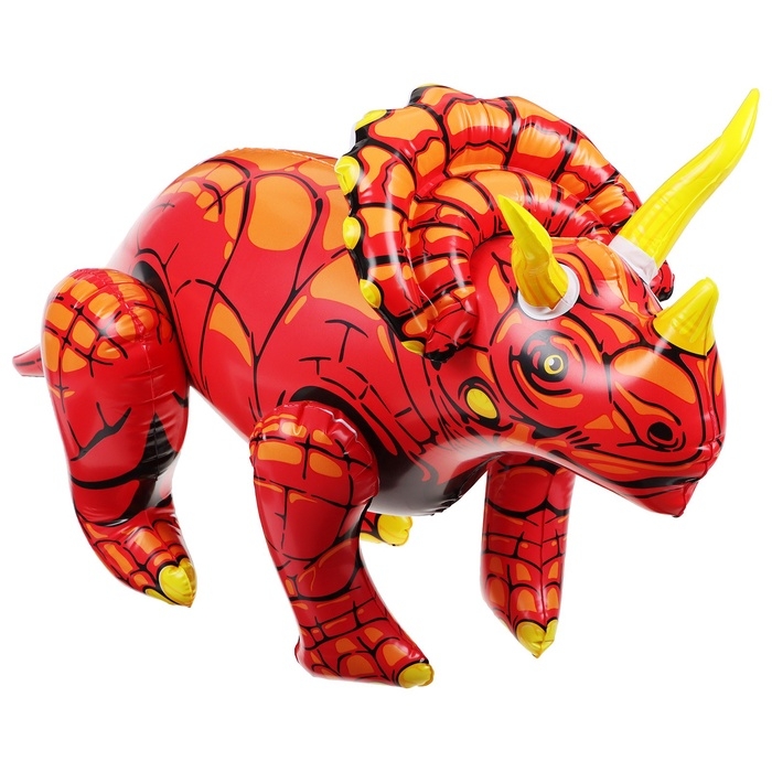 Игрушка надувная «Трицератопс», 70 х 32 см Игрушка надувная «Трицератопс», 70 х 32 см