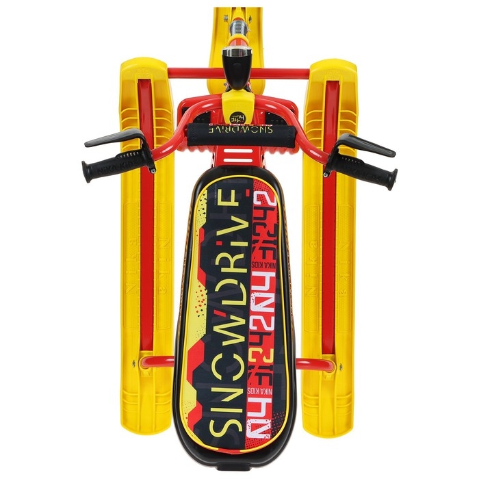 Снегокат Nika Snowdrive, СНД3/SD4, цвет красный/жёлтый Снегокат Nika Snowdrive, СНД3/SD4, цвет красный/жёлтый