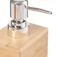 Набор аксессуаров для ванной SAVANNA BAMBOO, дозатор, стакан, мыльница