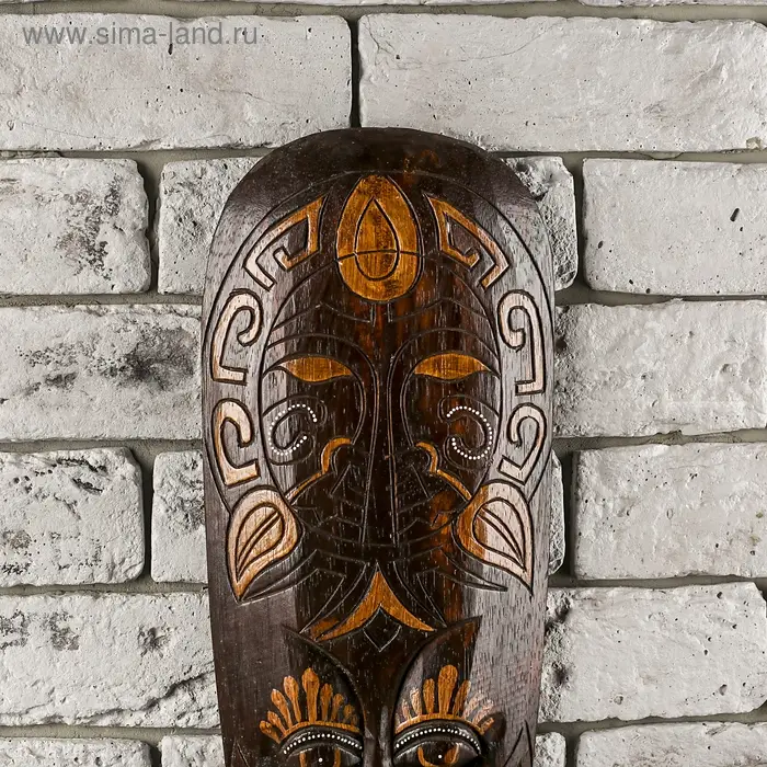 Маска дерево Маска дерево "Абориген" 48,5х16х2,5 см