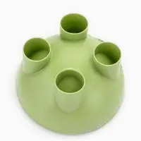 Миска высокая для животных 400 мл, зелёная Миска высокая для животных 400 мл, зелёная