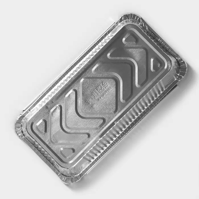 Форма для выпечки и запекания Доляна, 900 мл, 22×11×6.5 см, фольга, серебристая Форма для выпечки и запекания Доляна, 900 мл, 22×11×6.5 см, фольга, серебристая