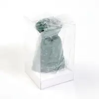 Свеча новогодняя &laquo;Мешочек с подарками&raquo;, 5.5&times;4.5&times;7 см, 7 ч, зелёный